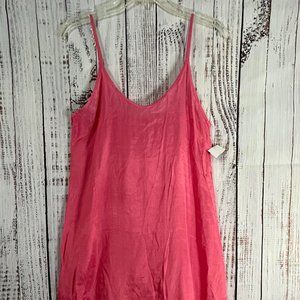 Summer Pink T-Strap Dress